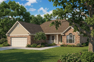 Traditional Exterior - Front Elevation Plan #17-134