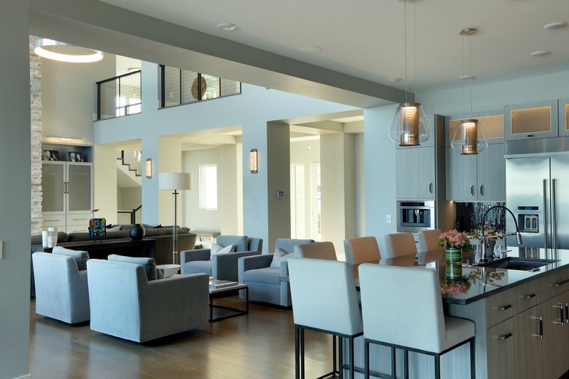 Home Plan - Interior - Kitchen for Contemporary House Plan #928-379 - 4 bed, 4.5 bath