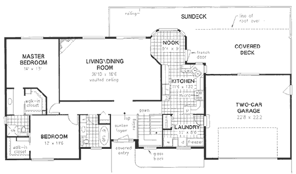 European Floor Plan - Main Floor Plan #18-9217