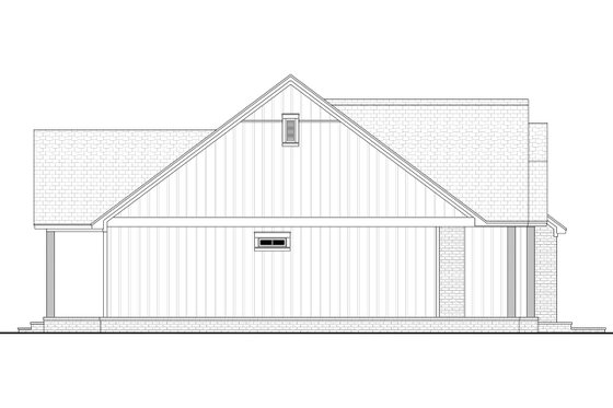 Exterior - Other Elevation for Farmhouse House Plan #430-407 - 3 bed, 2 bath