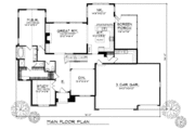 Traditional Style House Plan - 4 Beds 3.5 Baths 3040 Sq/Ft Plan #70-476 