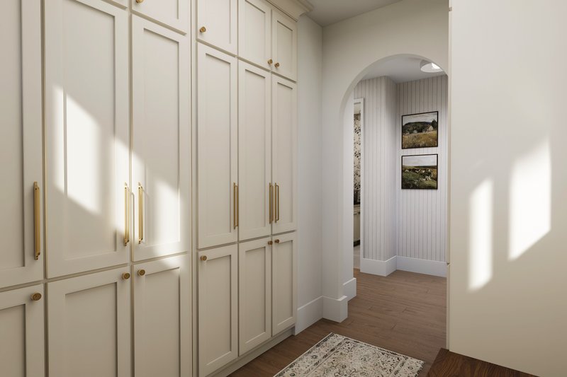 Architectural House Design - Interior - Entry for Farmhouse House Plan #23-2838 - 3 bed, 2.5 bath