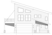 Contemporary Style House Plan - 2 Beds 2.5 Baths 1773 Sq/Ft Plan #932-457 