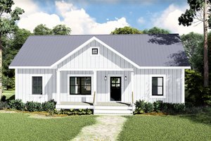 Farmhouse Exterior - Front Elevation Plan #44-227