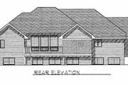 Traditional Style House Plan - 2 Beds 2.5 Baths 1938 Sq/Ft Plan #70-499 