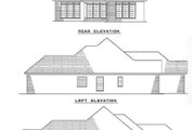 Traditional Style House Plan - 3 Beds 2 Baths 1379 Sq/Ft Plan #17-189 