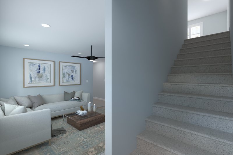 Architectural House Design - Interior - Entry for Craftsman House Plan #1060-461 - 3 bed, 3 bath