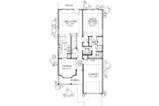 Traditional Style House Plan - 4 Beds 2 Baths 1472 Sq/Ft Plan #80-107 