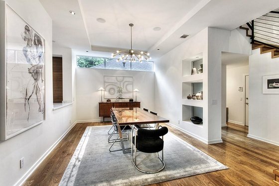 Interior - Dining Room for Modern House Plan #449-13 - 4 bed, 4.5 bath