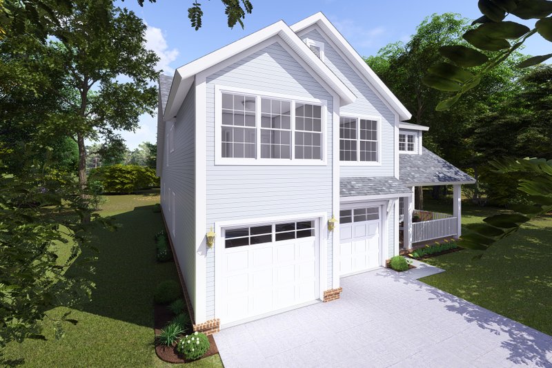 Dream House Plan - Exterior - Other Elevation 2 for Traditional House Plan #513-2196 - 4 bed, 3.5 bath