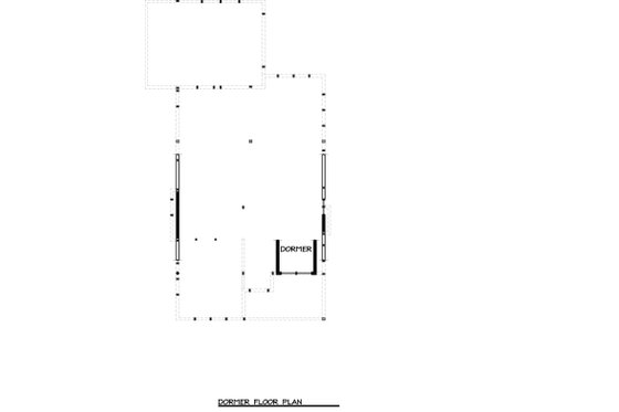 Floor Plan - Upper Floor for Craftsman House Plan #895-25 - 2 bed, 2 bath