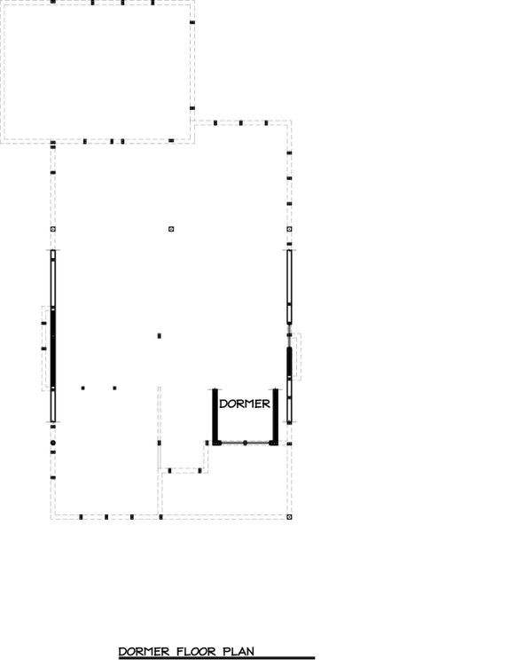 Craftsman Floor Plan - Upper Floor Plan #895-25