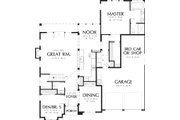 European Style House Plan - 4 Beds 2.5 Baths 2280 Sq/Ft Plan #48-384 