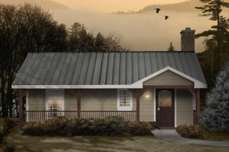 House Plan Design - Ranch Exterior - Front Elevation Plan #22-510