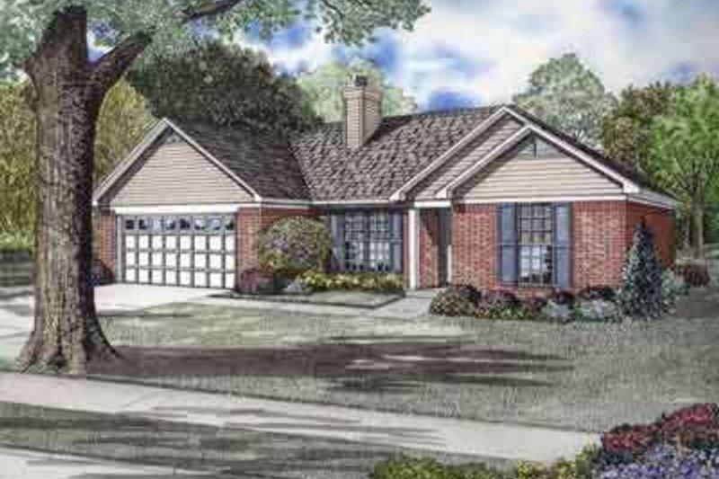 Dream House Plan - Traditional Exterior - Front Elevation Plan #17-2146
