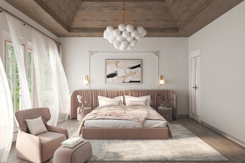 Home Plan - Interior - Bedroom for Traditional House Plan #54-525 - 4 bed, 4.5 bath