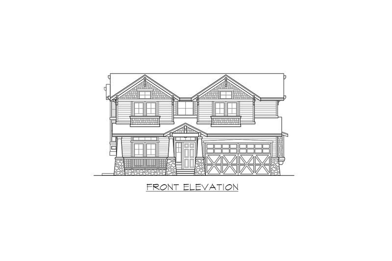 Home Plan - Exterior - Other Elevation for Craftsman House Plan #132-131 - 4 bed, 4.5 bath