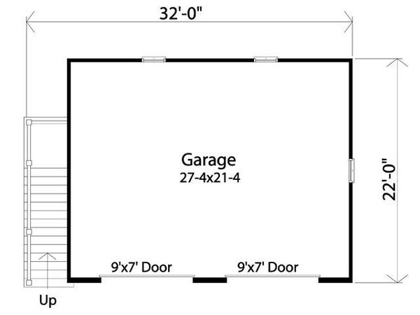 Home Plan - Traditional Floor Plan - Main Floor Plan #22-564