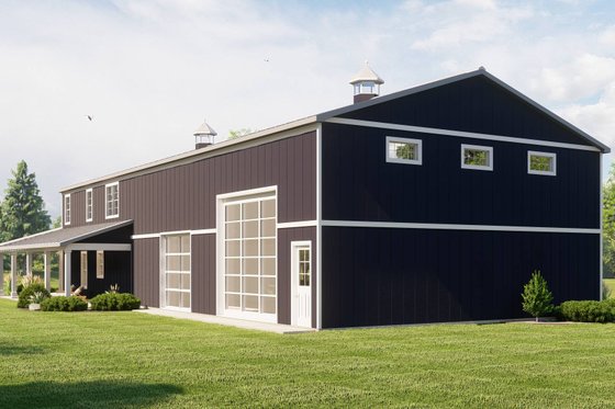 Exterior - Other Elevation for Barndominium House Plan #1064-265 - 3 bed, 3.5 bath