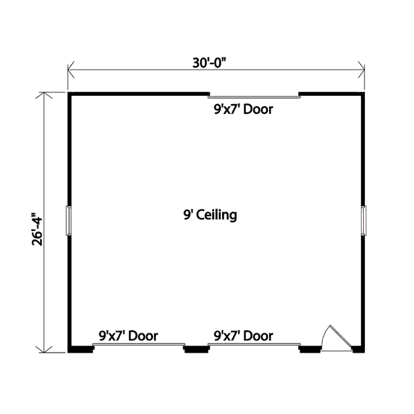 Traditional Floor Plan - Main Floor Plan #22-556