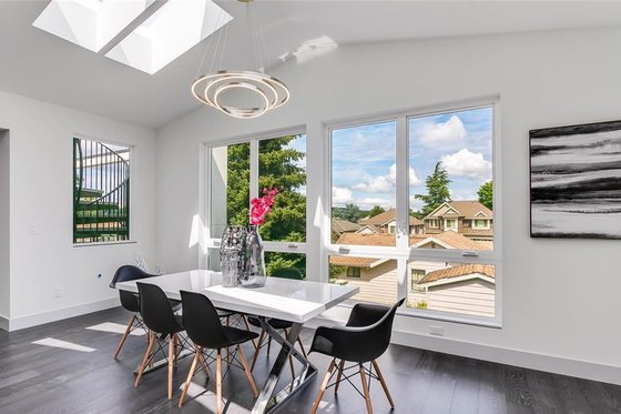 Interior - Dining Room for Modern House Plan #1066-10 - 4 bed, 3 bath