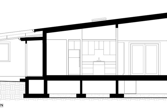 Exterior - Other Elevation 7 for Modern House Plan #890-10 - 2 bed, 1 bath