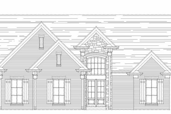 Exterior - Other Elevation House Plan #329-347 - 3 bed, 3 bath