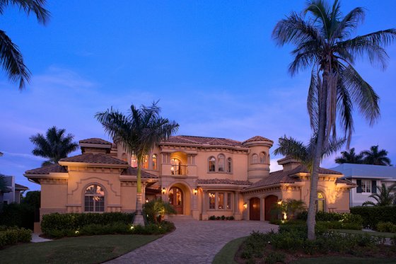 Photo 1 for Mediterranean House Plan #548-3 - 5 bed, 5.5 bath