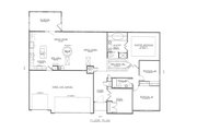 Traditional Style House Plan - 4 Beds 1 Baths 2012 Sq/Ft Plan #405-377 