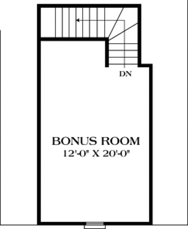 Craftsman Floor Plan - Other Floor Plan #453-65