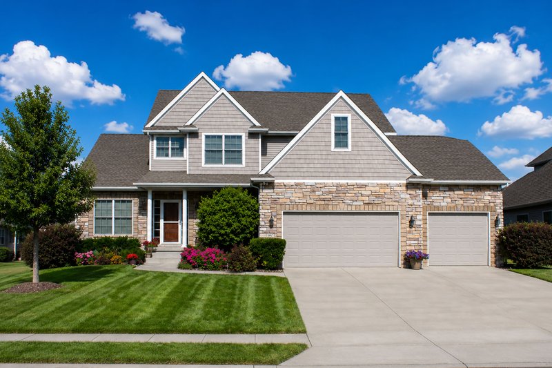 Home Plan - Exterior - Front Elevation 4 for Traditional House Plan #20-1762 - 4 bed, 3 bath