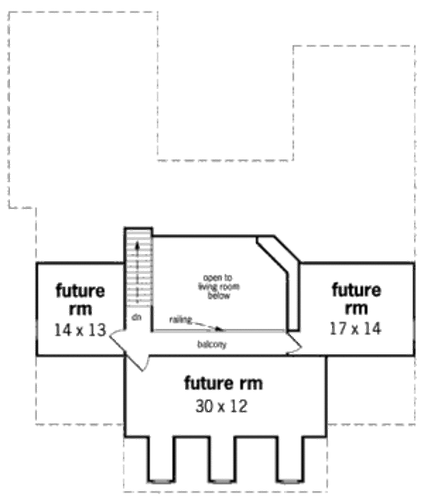Home Plan - Country Floor Plan - Other Floor Plan #45-147