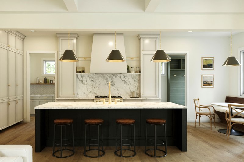 House Plan Design - Interior - Kitchen for Tudor House Plan #461-120 - 4 bed, 3.5 bath