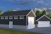 Traditional Style House Plan - 0 Beds 0 Baths 1871 Sq/Ft Plan #1060-353 