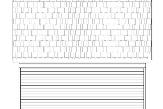 Exterior - Rear Elevation for Country House Plan #932-244, 0 bath