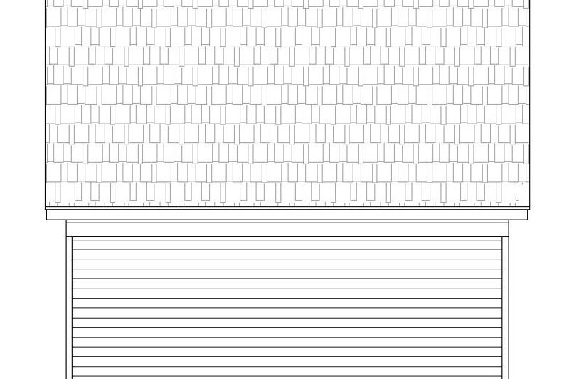 House Blueprint - Exterior - Rear Elevation for Country House Plan #932-244, 0 bath