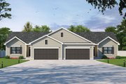 Traditional Style House Plan - 3 Beds 2 Baths 2352 Sq/Ft Plan #20-2500 