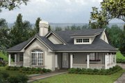 Ranch Style House Plan - 2 Beds 2 Baths 1316 Sq/Ft Plan #57-723 