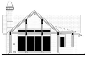 Exterior - Front Elevation 3 for Traditional House Plan #430-323, 1 bath