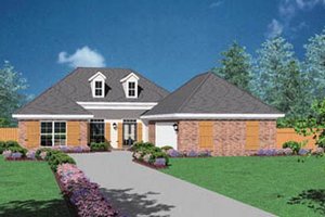 Traditional Exterior - Front Elevation Plan #36-179