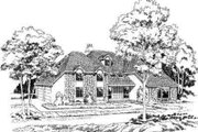 Tudor Style House Plan - 3 Beds 2.5 Baths 3590 Sq/Ft Plan #312-174 