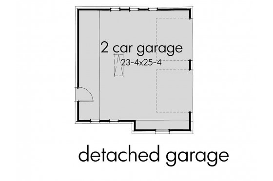 Floor Plan - Other Floor for Craftsman House Plan #120-174 - 3 bed, 2 bath