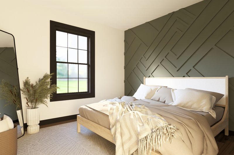 House Plan Design - Interior - Bedroom 1 for Barndominium House Plan #1064-429 - 3 bed, 2 bath