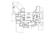 European Style House Plan - 6 Beds 5.5 Baths 7297 Sq/Ft Plan #411-480 
