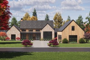 Farmhouse Exterior - Front Elevation Plan #1096-150