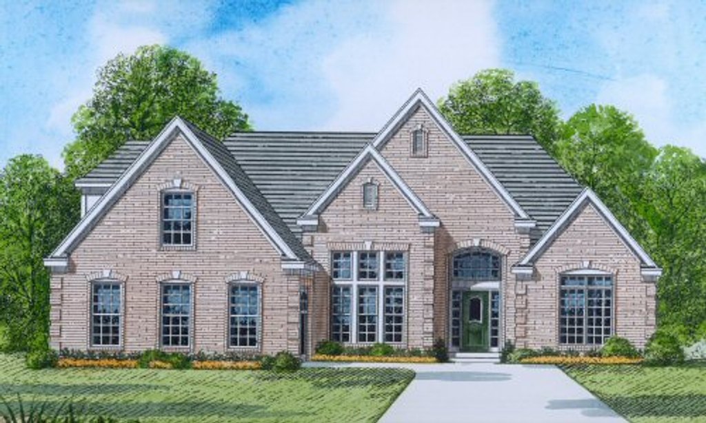 Traditional Style House Plan - 3 Beds 2 Baths 2268 Sq/Ft Plan #424-320