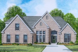 Traditional Exterior - Front Elevation Plan #424-320