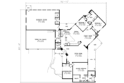 Adobe / Southwestern Style House Plan - 4 Beds 3 Baths 3613 Sq/Ft Plan #1-865 