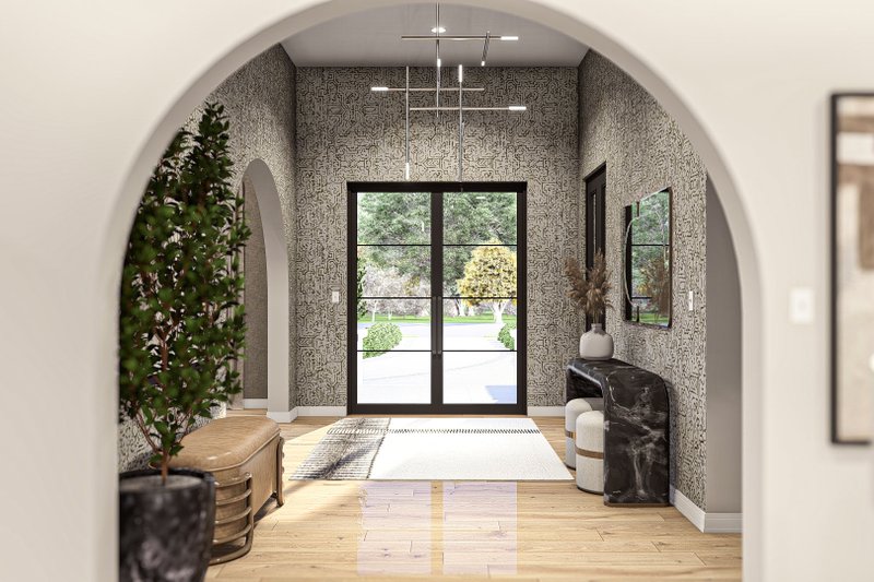 Home Plan - Interior - Entry 1 for Modern House Plan #455-513 - 5 bed, 3.5 bath
