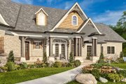 Modern Style House Plan - 3 Beds 3 Baths 3432 Sq/Ft Plan #54-580 